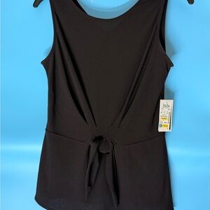 Black Sleeveless Top